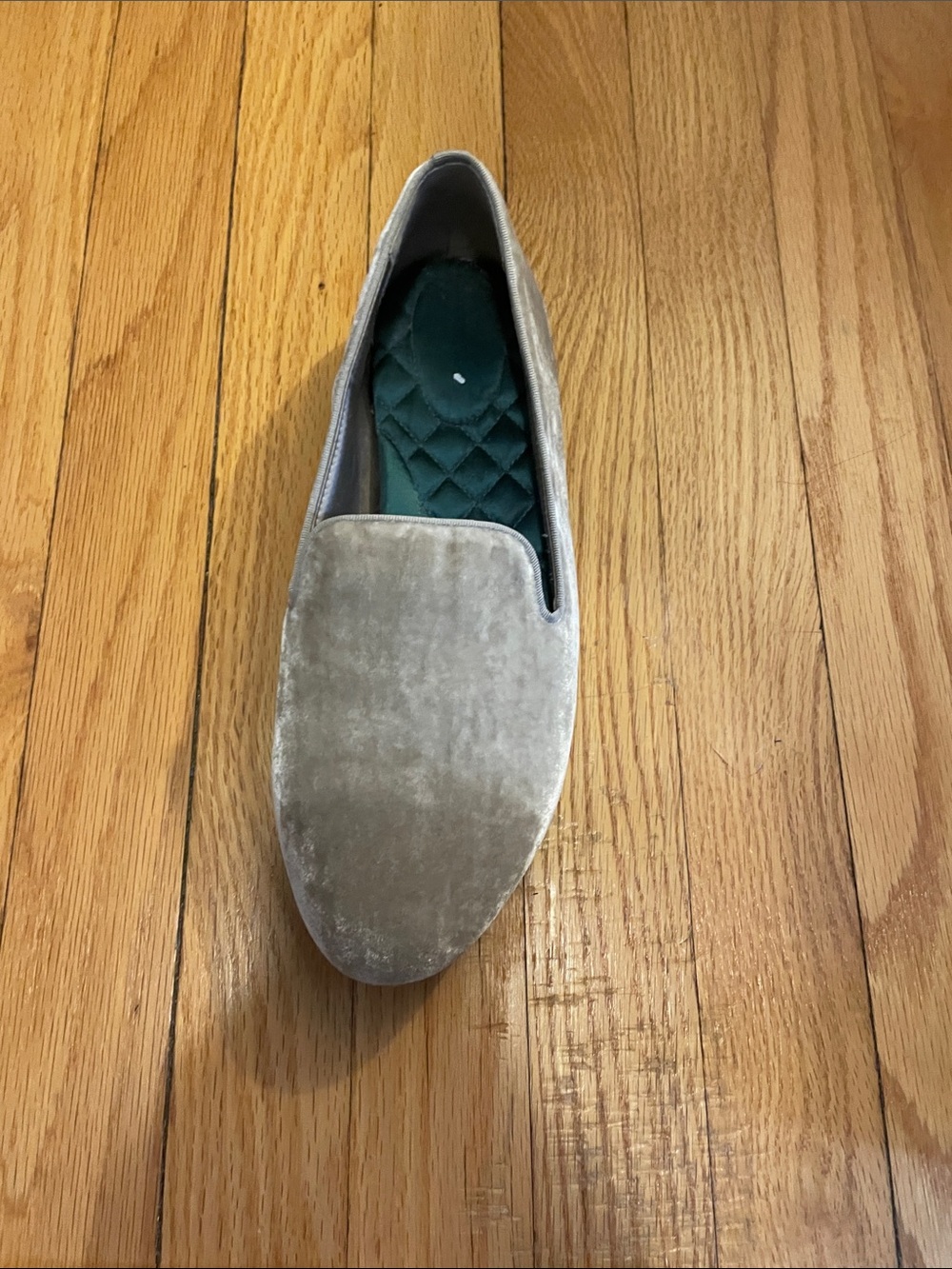 Birdies The Starling Velvet Flat size 10